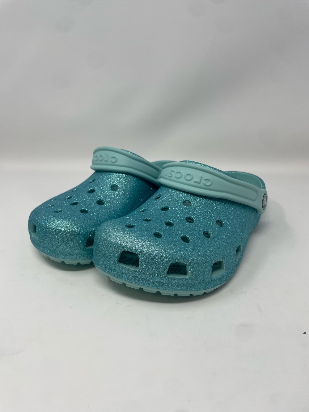 Crocs Kids' Classic Glitter Clogs